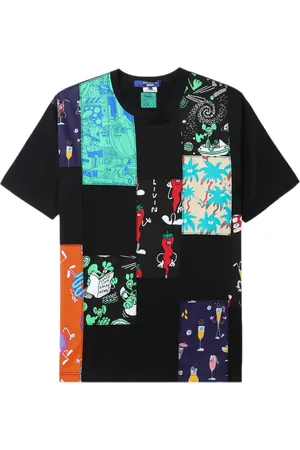JUNYA WATANABE X Lousy Livin patchwork cotton T