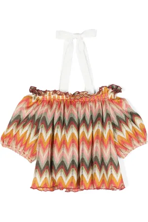LA STUPENDERIA Zigzag intarsia
