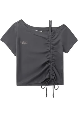 Musium Div. Ruched cotton T
