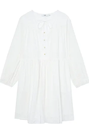 B+AB Broderie anglaise long