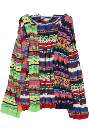 Comme des Garçons Patchwork wool