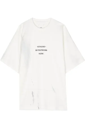 OAMC Scribble organic cotton T