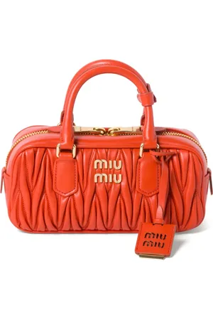 Miu Miu Arcadie matelass?? leather bag