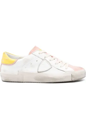 Philippe model PRSX leather sneakers