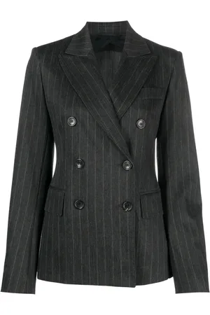 Max Mara Pinstriped double