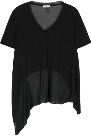 Patrizia Pepe Asymmetric panelled T