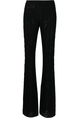 Givenchy 4G jacquard flared trousers