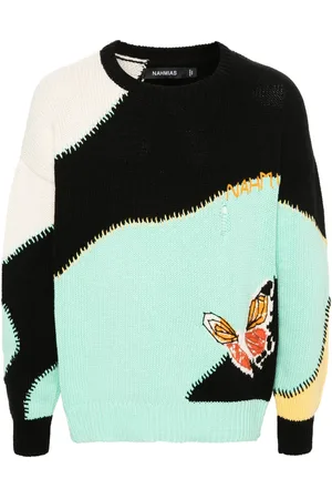 Nahmias Butterfly intarsia