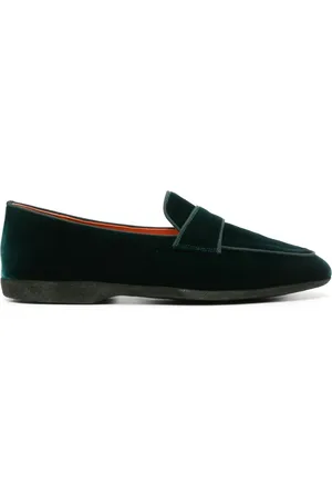 santoni Velvet slip