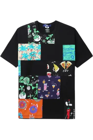 JUNYA WATANABE X Lousy Livin patchwork cotton T