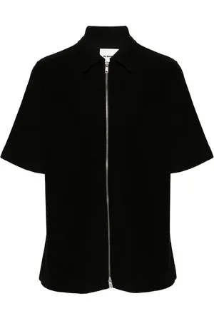 Jil Sander + towelling zip