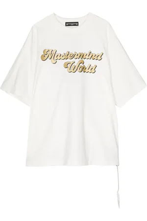 MASTERMIND Glitter Skull cotton T