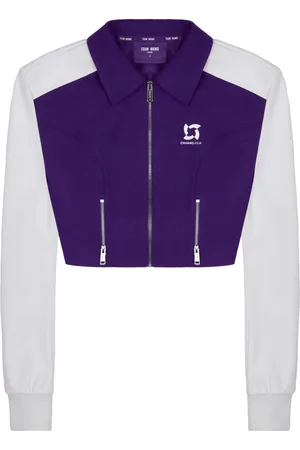 TEAM WANG design Panelled zip