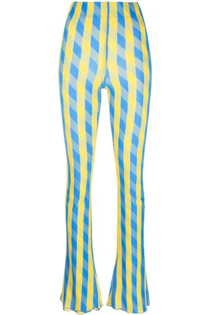 SUNNEI Stripe checked slim