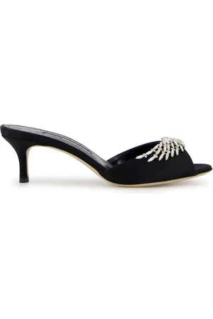 Manolo Blahnik Fabio 50mm crystal