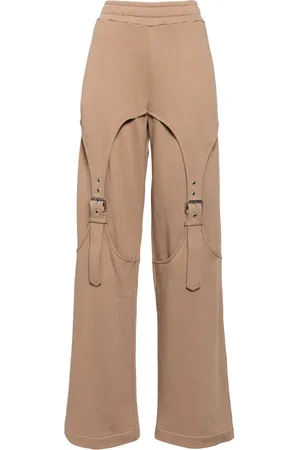 BLUMARINE Gu??pi??re cotton track pants