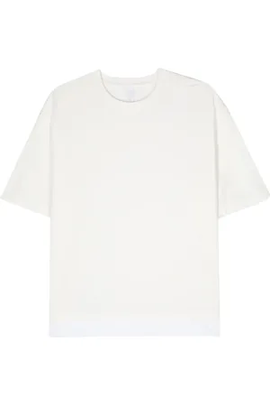 Neil Barrett Layered cotton T