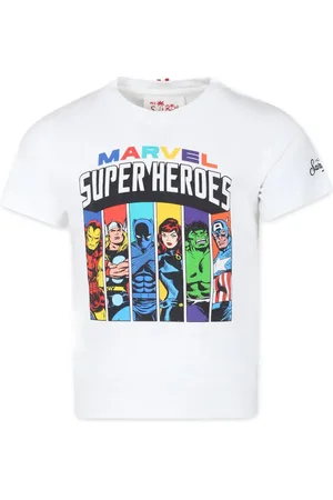MC2 SAINT BARTH X Marvel Superheroes cotton T