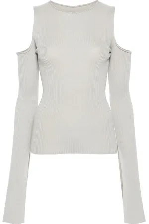 Rick Owens Ribbed wool cut