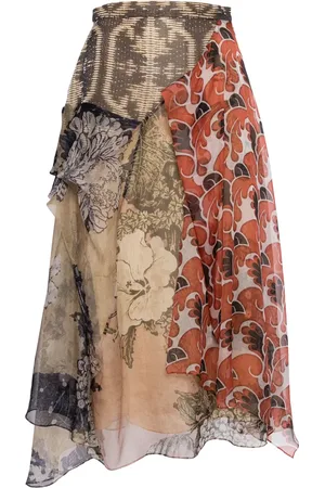 BIYAN Patchwork high
