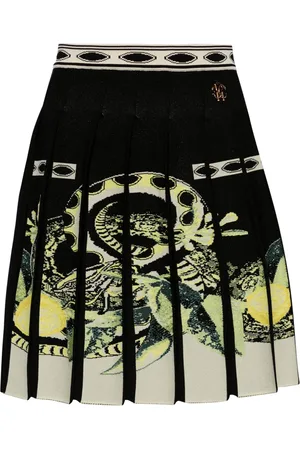 Roberto Cavalli Pleated jacquard