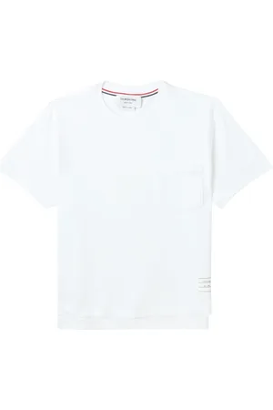 Thom Browne RWB tab cotton T