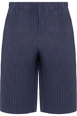 Issey Miyake Pliss?? tailored shorts