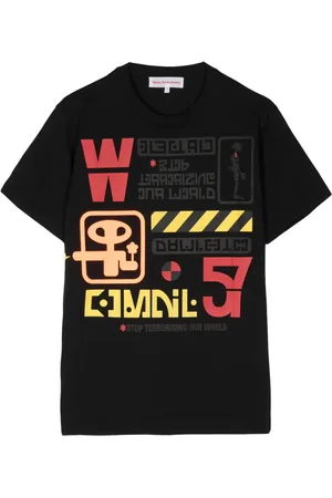 WALTER VAN BEIRENDONCK Electric cotton T