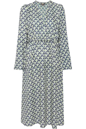 N.PEAL Printed cashmere
