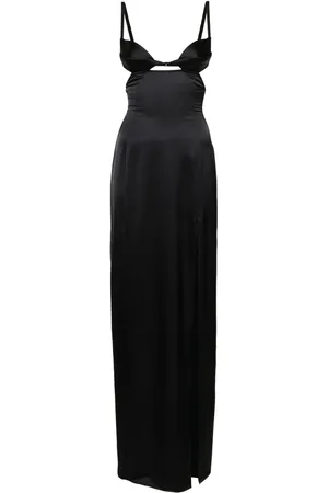 Nensi Dojaka Double Petal maxi dress