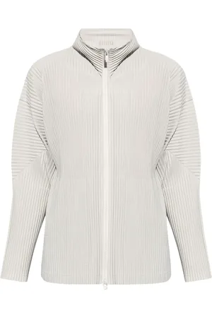 Issey Miyake Pleated zip