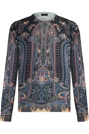 Etro Paisley intarsia