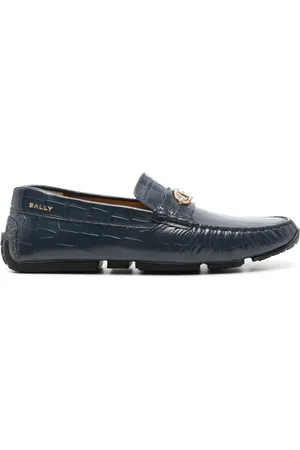 Bally Embossed crocodile