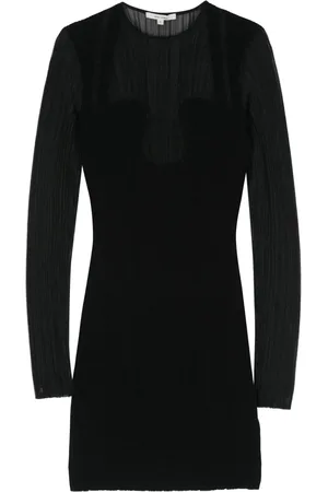Nensi Dojaka Ribbed pliss?? mini dress