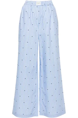 ROTATE Striped straight