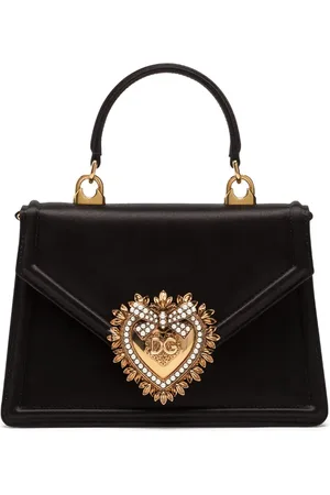 Dolce & Gabbana Small Devotion satin tote bag