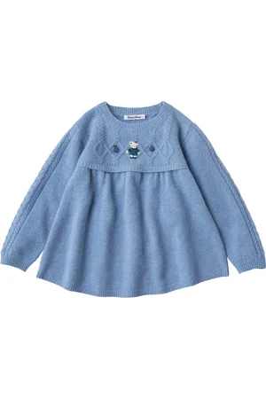 Familiar Appliqu??d wool jumper