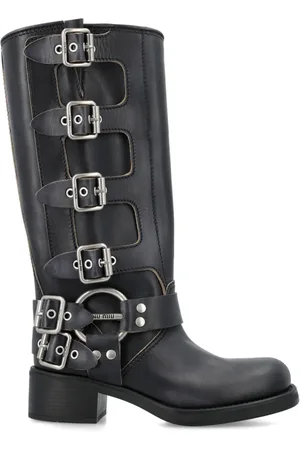 Miu Miu Buckled knee