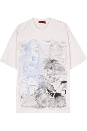 424 FAIRFAX Valentina Grave cotton T