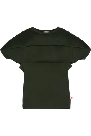 WALTER VAN BEIRENDONCK Panelled cotton T
