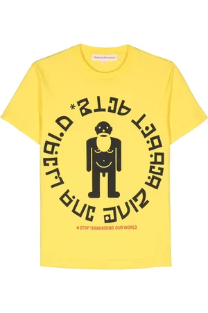 WALTER VAN BEIRENDONCK Logo print cotton T