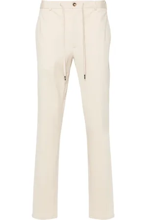 Circolo Piqu?? chino trousers