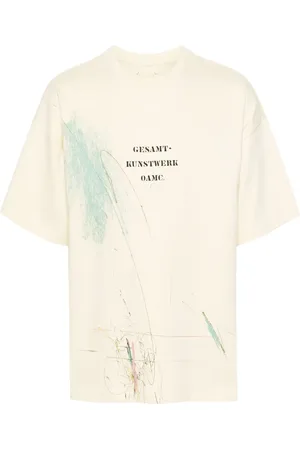 OAMC Scribble organic cotton T