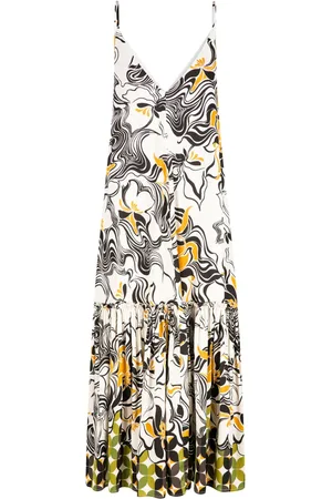DRIES VAN NOTEN Ruffled swirl