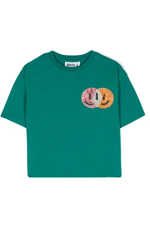 Molo Reinette sequin smile T