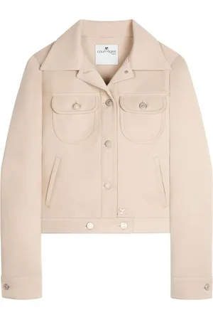 Courrèges Trucker button