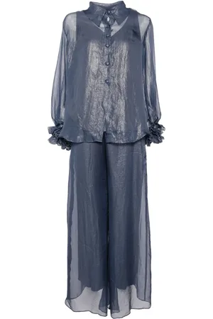 Baruni Ashtar chiffon trousers set