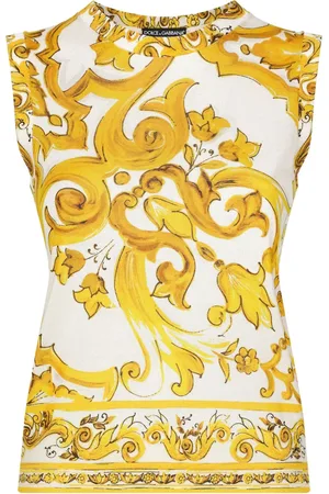 Dolce & Gabbana Majolica sleeveless t