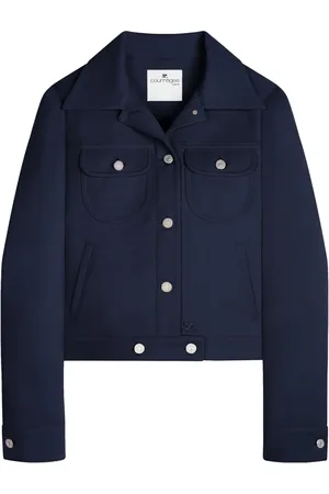 Courrèges Trucker button