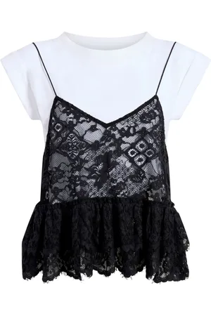 Cinq A Sept Samantha lace T